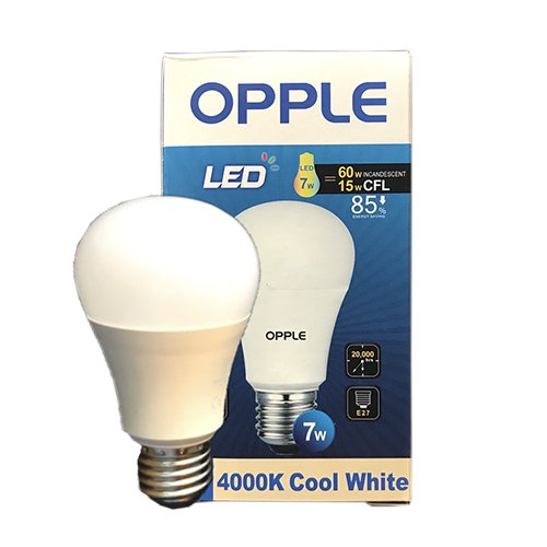 LED Bulb Ecomax 7W E27 4000K "OPPLE"